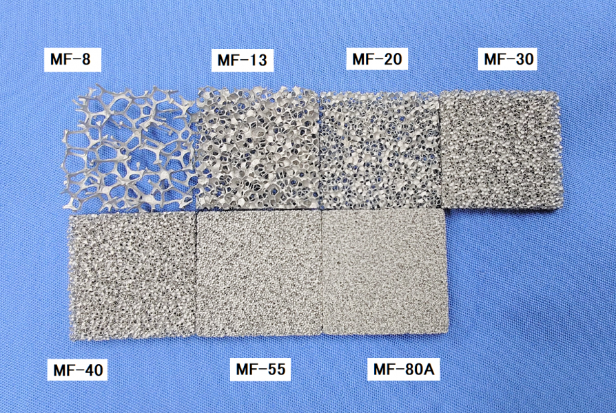 金属多孔質体 チタン 100×100mm 厚さ2mm 気孔径0.17mm Ti-MF-80A-□100